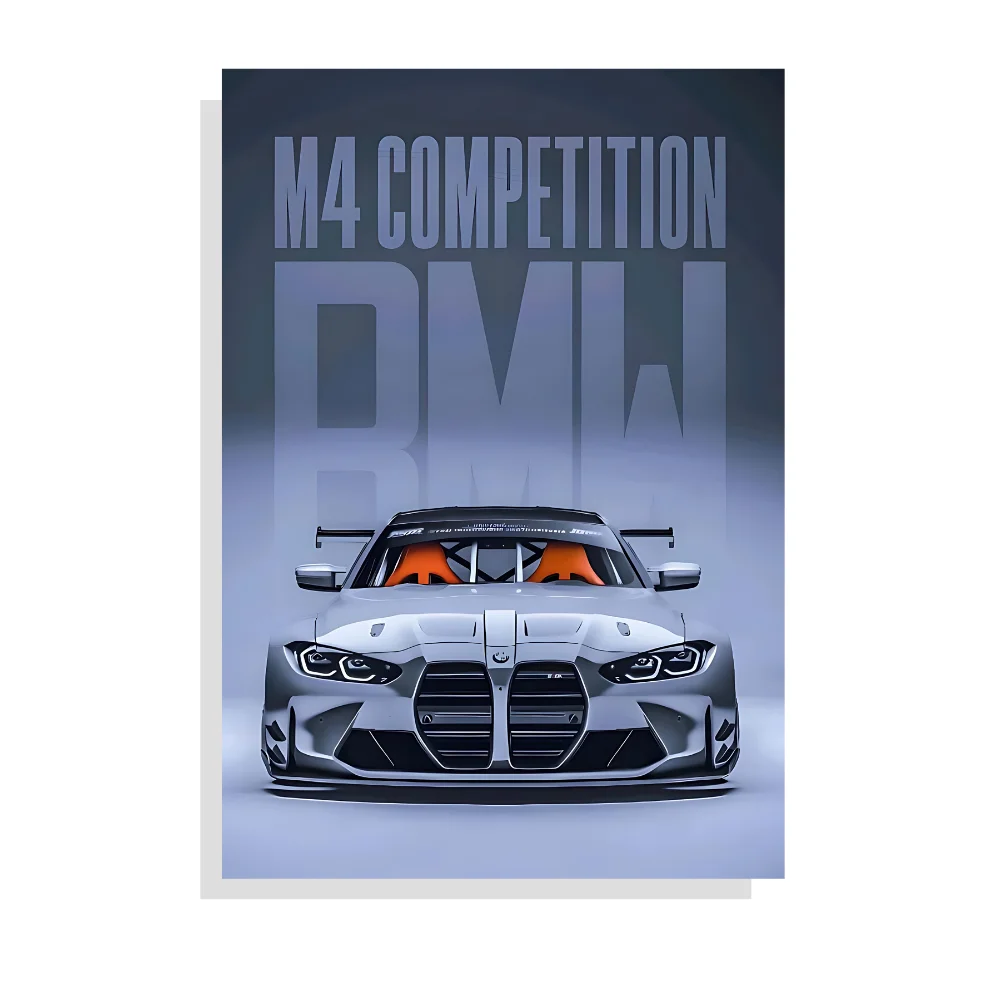 Djane Studio Car Acrylic Wall Frame | Luxury Car Wall Frame for Living Room, Bedroom, Office & Gaming Room | Modern Home Décor | Pack of 1 | Size 15x10 Inch